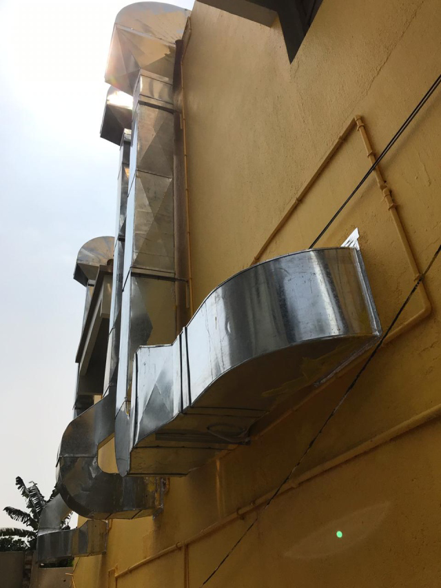 Kitchen Exhaust Ducting System