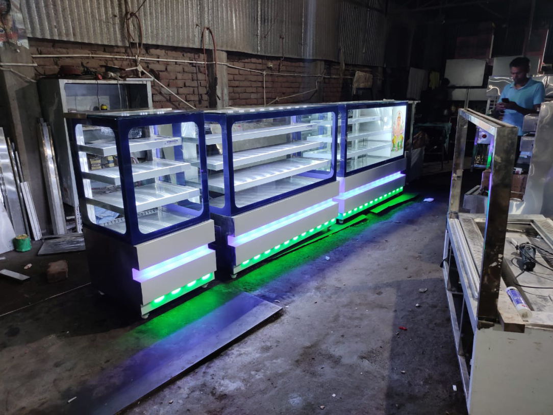 Modular Straight Glass Display Counter Series