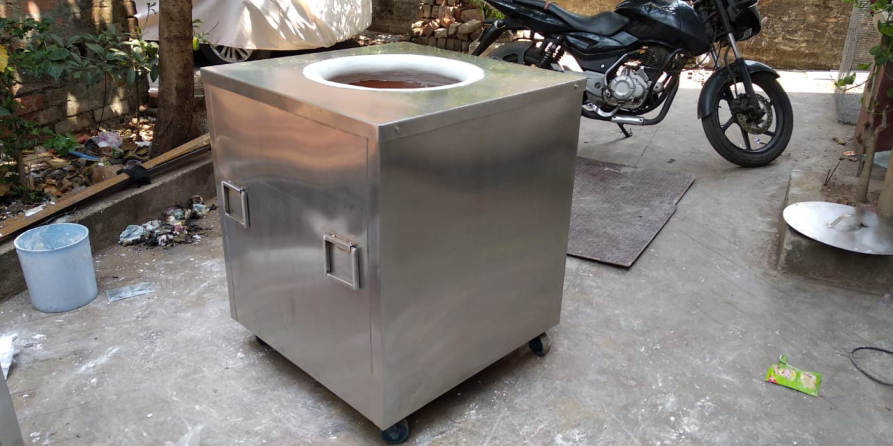 Stainless Steel Square Tandoor